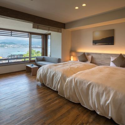 セミダブルルーム(シーサイドスタイル) 宮島別荘 クーポン