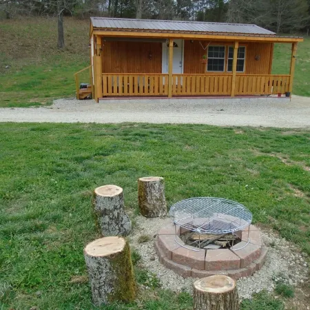 Dragonfly Creek Cabin Отели в г. Бакстер