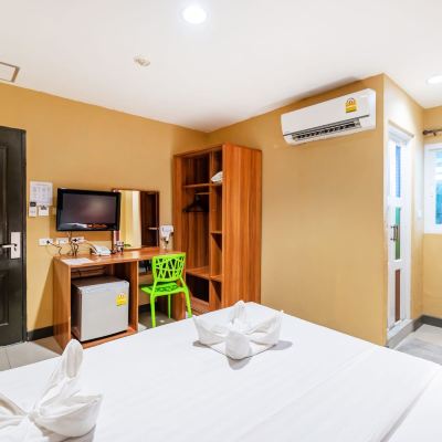 標準雙人間 - 帶一張雙人床 曼谷瑞企家庭式賓館優惠