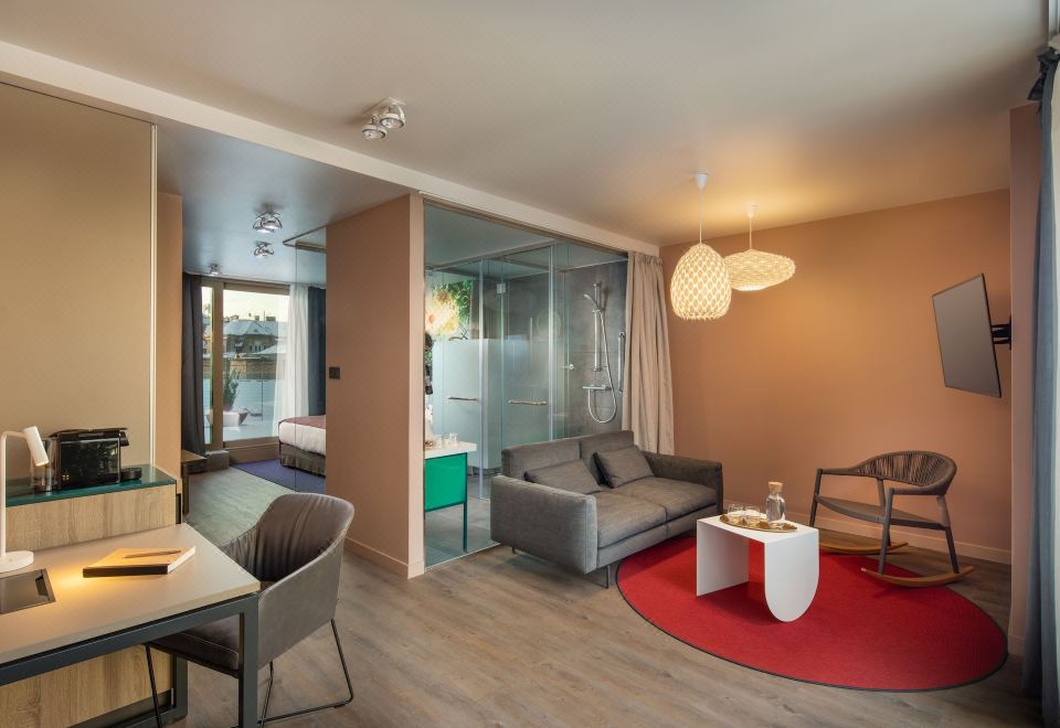 带2个阳台的cortile套房