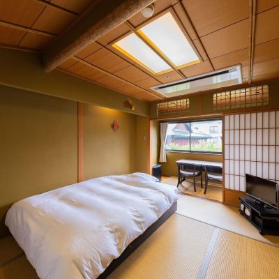 日式房間，帶衛生間和浴室（6個榻榻米，適合2人），無煙 京都屋優惠