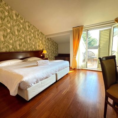 Panoramic Double Room, 1 King Bed, Balcony, Tower Centro Paolo VI Promo Code