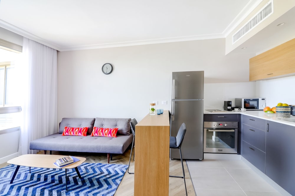 帶海景的一卧室公寓