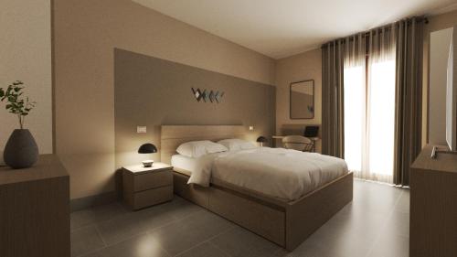 带露台的双人房