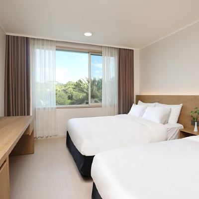 [36도 온수풀 무료] 디럭스 트윈룸 블룸 호텔 제주 쿠폰