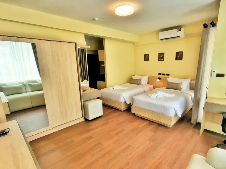 ห้องดีลักซ์ เตียงแฝด