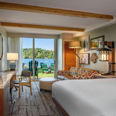 Deluxe Room, 1 King Bed with Sofa Bed (Waterfront Collection King) High Peaks Resort Promo Code