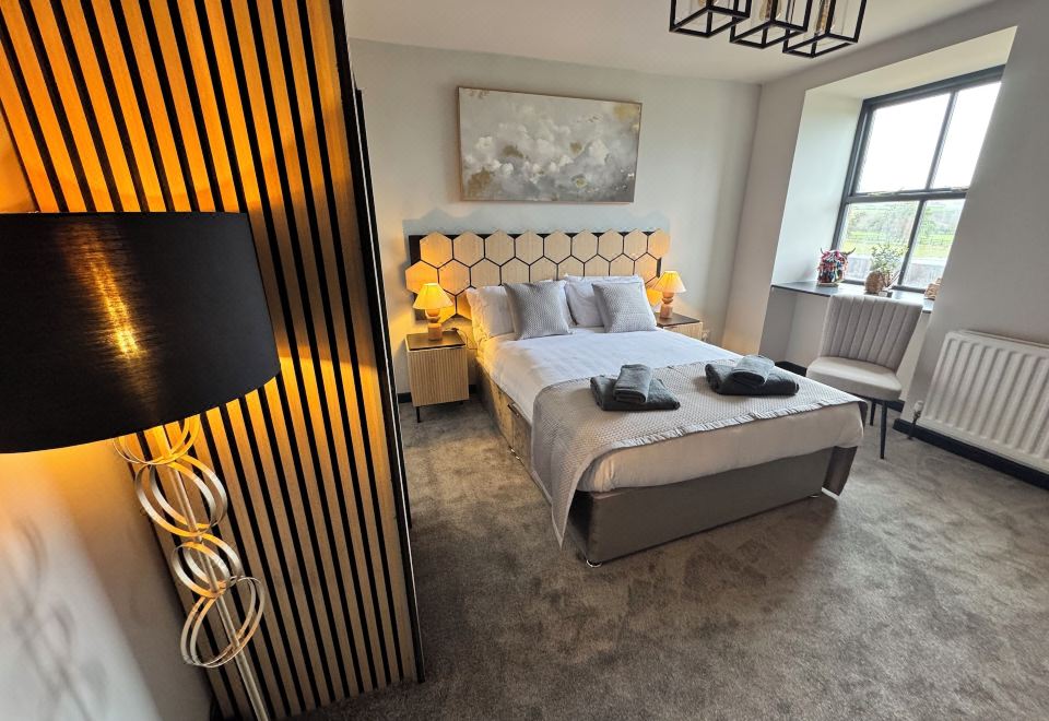 舒适双人间 - 享有丘陵景