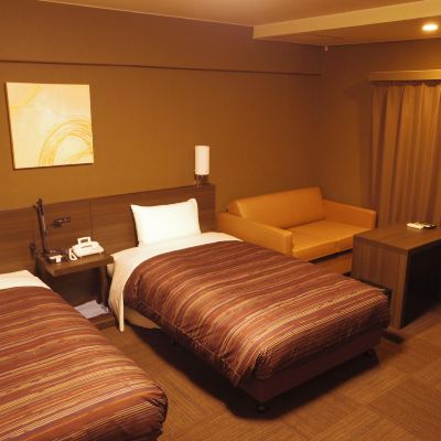 デラックスツインルーム(禁煙)(東棟) ホテルルートイン熊本駅前 クーポン