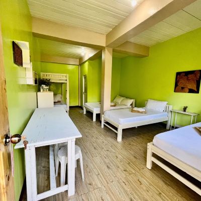 Group Room with One Double and One Twin Bedroom Garden nen Ines Guest House Promo Code