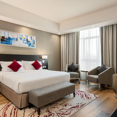 Standard King Room-Smoking Ramada by Wyndham Dubai Barsha Heights Promo Code
