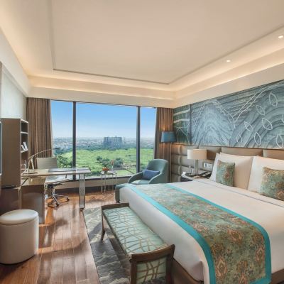 Club Room with Balcony The Leela Ambience Convention Hotel Delhi Promo Code