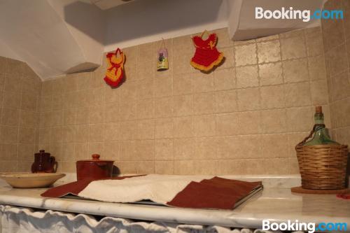 带露台一室公寓