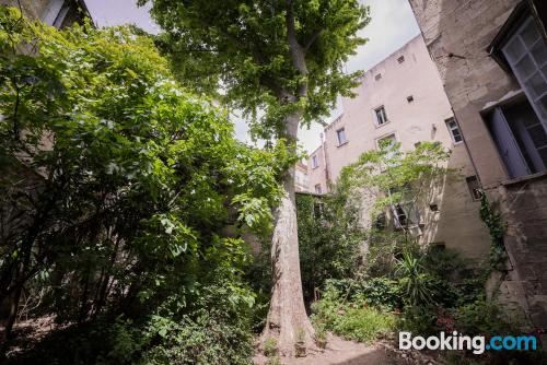 享有花园景致的公寓