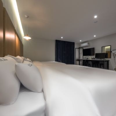 대형 트윈 (트윈 베드) Daejeon Yongmun Hotel Awesome 쿠폰