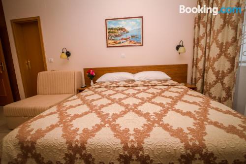 带露台的海景一室公寓