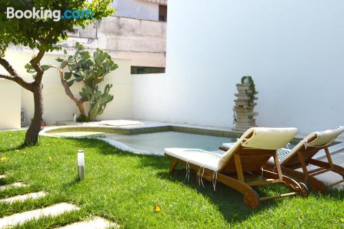 带露台的双人房