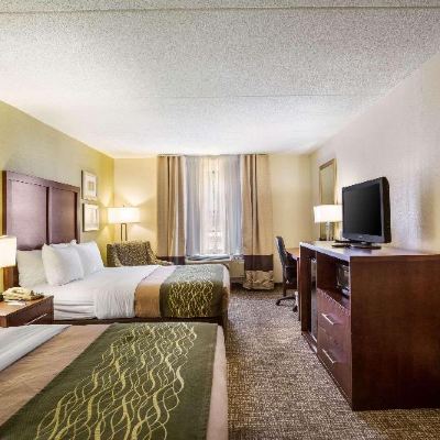 Double Room with Two Double Beds - Non-Smoking Comfort Inn Newport News - Hampton I-64 Promo Code