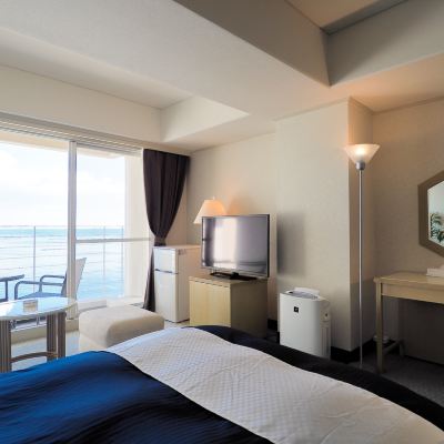 Sea View with Private Terrace and Open-Air Bath Standard Twin Room Non-smoking