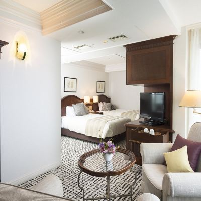 コーナールーム(ベッド4台)(浴室) 金沢ニューグランドホテルプレミア クーポン