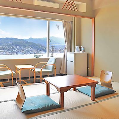 [最上階&夜景保証]和室12畳[禁煙][スタンダード][和室][禁煙][夜景ビュー] 大江戸温泉物語　長崎ホテル清風 クーポン