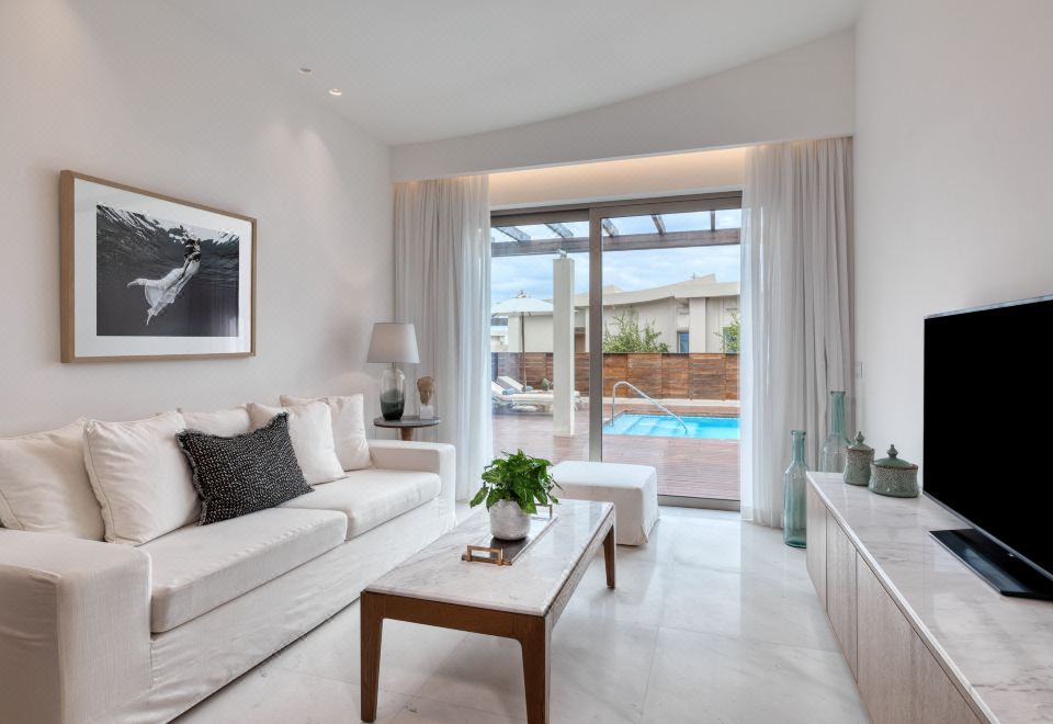 Domes Miramare, a Luxury Collection Resort, CorfuPavilion Suite Garden V, 1 Bedroom 2 Room Suite, 1 King