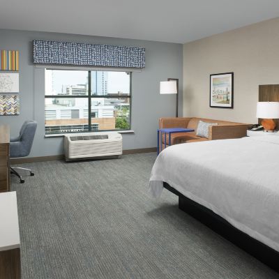 Guest Room With 1 King Bed And Sofa Bed-Hearing Accessible-Non-Smoking Hampton Inn Baltimore-Downtown-Convention Center Promo Code