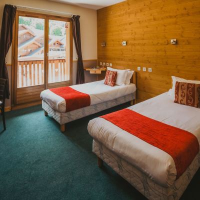 Panoramic Twin Room Hôtel les Grangettes Promo Code