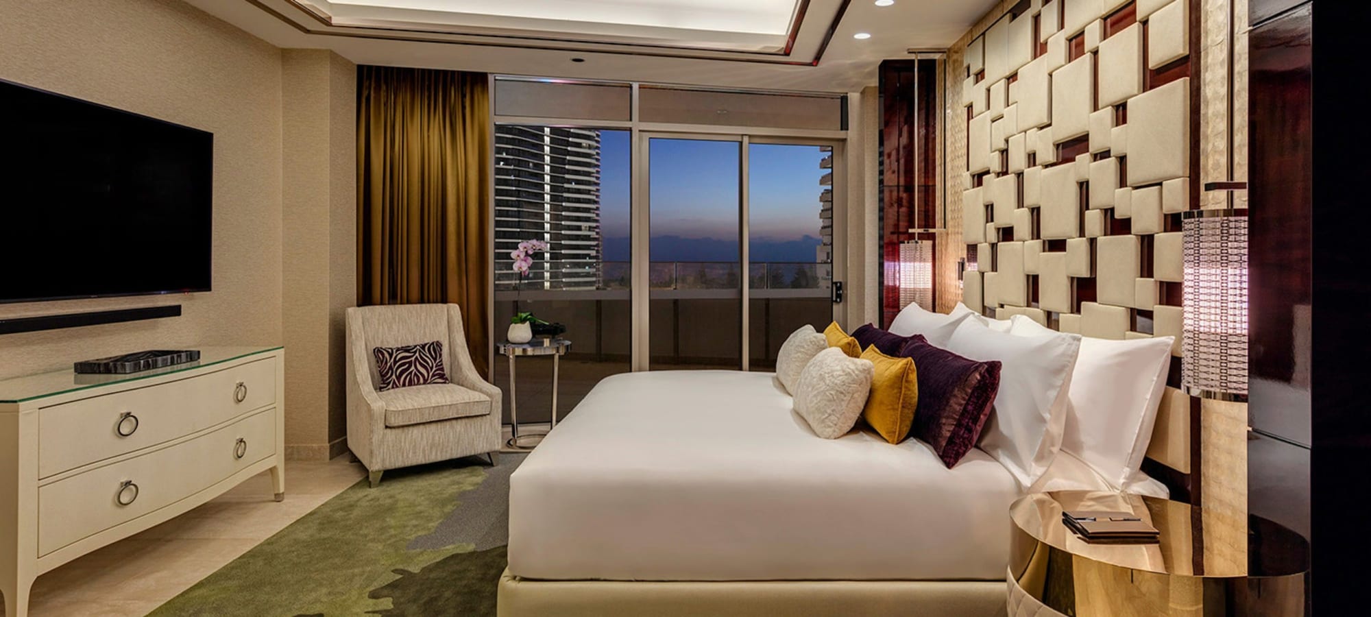 顶层豪华媒体套房