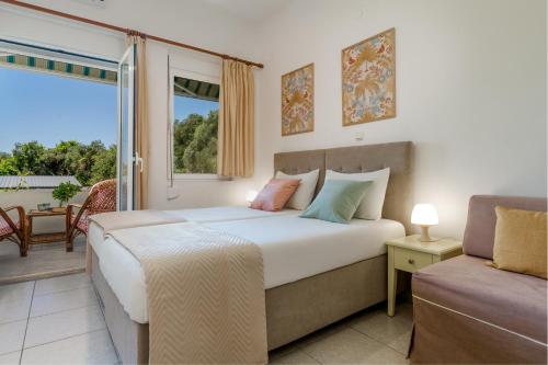 标准房，带大阳台和园景