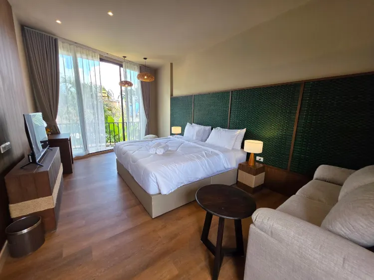 ห้องดีลักซ์เตียงคิงไซส์(spa)