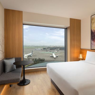 花園景豪華大床間 萬楓萬豪飯店孟買國際機場優惠