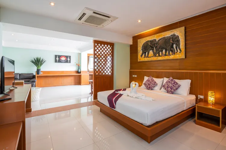 ห้องดีลักซ์ สำหรับสามท่าน