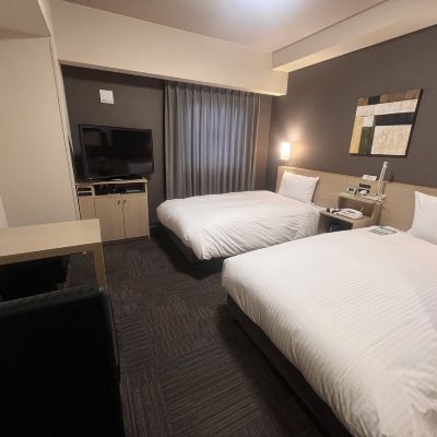 スタンダードツインルーム(喫煙) ホテルルートイン宇部 クーポン