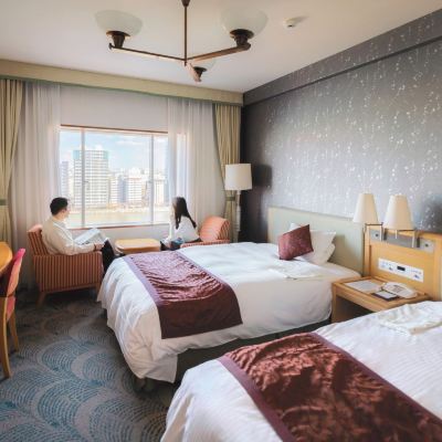 デラックスツインルーム(禁煙) ホテルオークラ新潟 クーポン