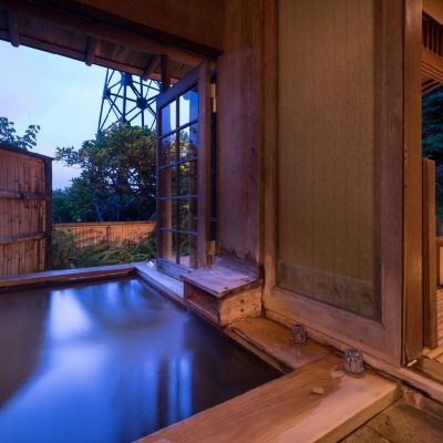 106 Guest Room With Open-air Bath / Main Room 10 Tatami Mats + Sunken Kotatsu Style Next Room Isaribi Promo Code