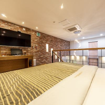 듀플렉스룸 (욕조) Wanju Kakao Self check-in Motel 쿠폰