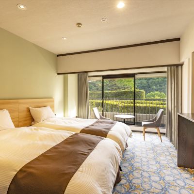 チェックイン時に選択するツインルーム-禁煙 花巻温泉 ホテル花巻 クーポン