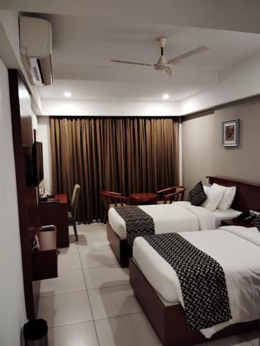 豪华双人或双床房