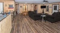 Mid- Lake home, perfect for a group w/ lots of boat and truck parking