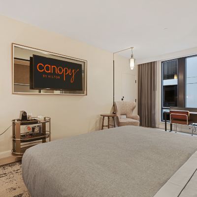 Deluxe King Room Canopy by Hilton Memphis Downtown Promo Code