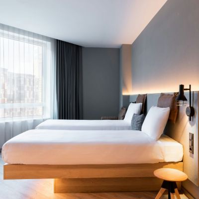 Moxy Sleeper, Guest room, 2 Twin/Single Bed(s) Moxy The Hague Promo Code