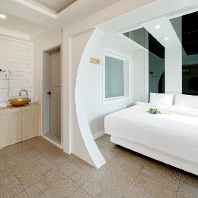 호텔 유형 디럭스 (오션 뷰/스파) Geoje Wave Hotel n Pension (Ocean View) 쿠폰