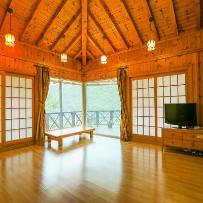 일본어 우산 소나무 양산(배내골) 솔마루펜션 쿠폰