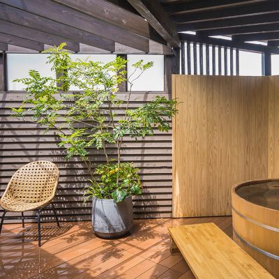 Japanese-Style Room with Open-Air Bath (Bunya)