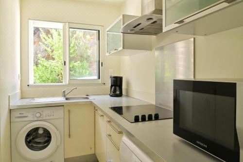 享有花园景致的公寓