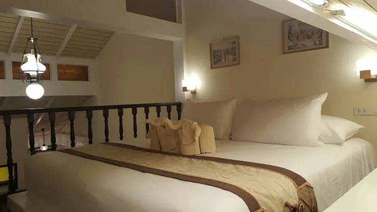ดูเพล็กซ์ดีลักซ์, ห้องดีลักซ์แบบ 1 ห้องนอน, ระเบียง, ติดสวนหย่อม