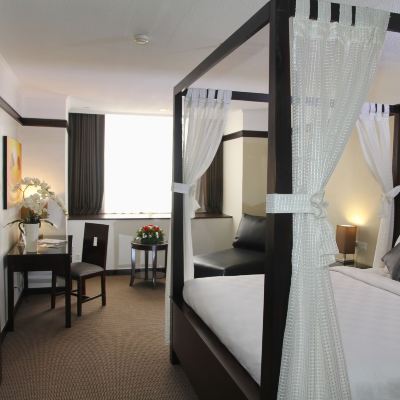 行政雙人房或雙床房， 吸菸房， 城市景觀 雅加達查雅加達飯店優惠