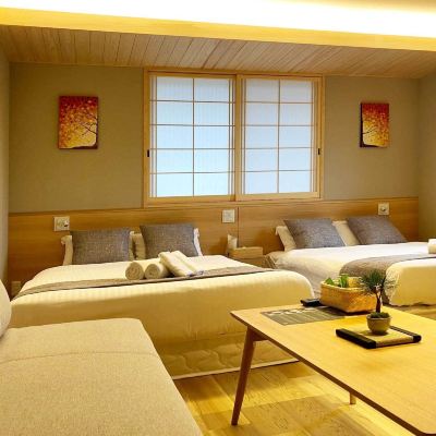 デラックスファミリールーム (103) (ソファベッドを使用する場合は事前に施設に連絡してください) ホテルクラス広島 大州 クーポン