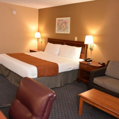 Executive Room, 1 King Bed, Patio, Pool View Ontario Airport Inn Promo Code